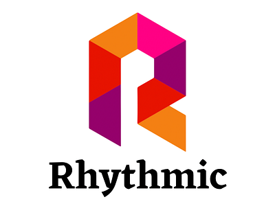 V2 of 3 for Rhythmic Logo branding design graphic design logo logotype