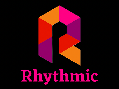 V3 of 3 for Rhythmic Logo branding design graphic design logo logotype