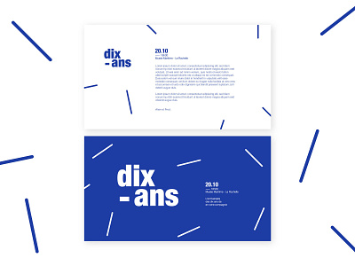Dixans anniversary anniversary birthday birthday card brand branding clean design flat identity illustration illustrator lettering minimal typography