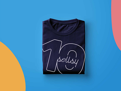 Sellsy Anniversary 100 anniversary art brand branding clothes design icons identity illustration illustrator lettering logo minimal sweat typography