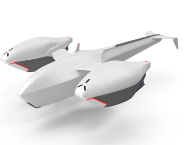 VTOL Drone Picture 360 aircraft airplane army concept drone future futuristic hawk jet military plane spy vtol
