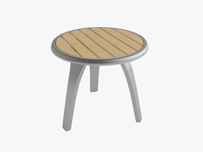 Bella Coffee Table by Gloster 3D Model