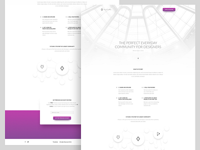 DotsVision Design Landing Page design dotsvision landing page ui web