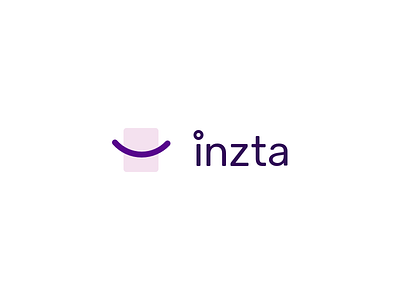 Inzta logo identity logo minimal