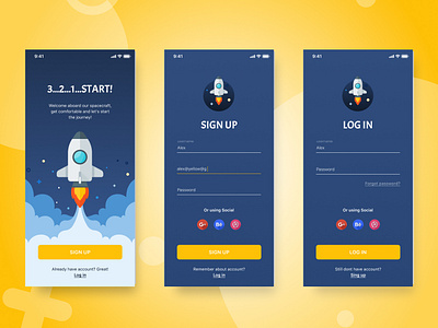 Daily UI #001 app daily 100 challenge design ui