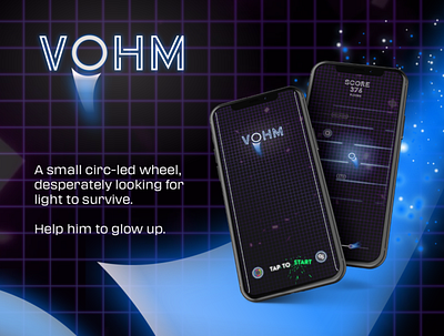 UX/UI game app "Vohm" app design game graphic design product design ui ux