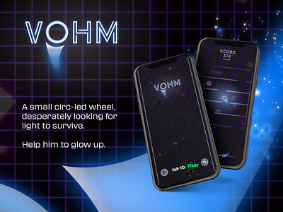 UX/UI game app "Vohm"