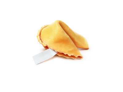 Fortune cookie cookie icon illustration prediction