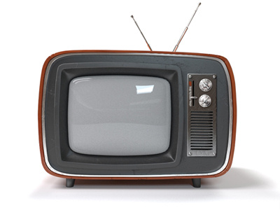 TV icon illustration tv