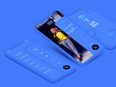 URBN app blue iphonex login outfit product view products shop trend urban