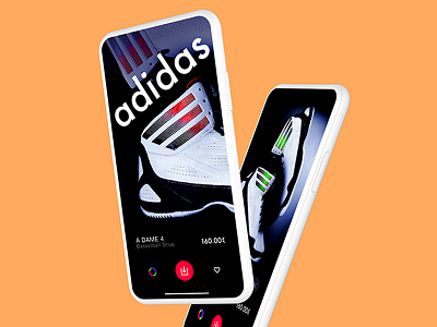 store behavior add app brand interface invisionstudio minimal shoes shop simple store userinterface