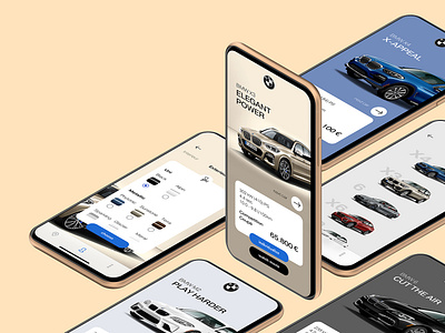 BMW Concept App app apple automotive bmw branding car clean concept design design idea interface iphonex minimal shop simple tech vehicle