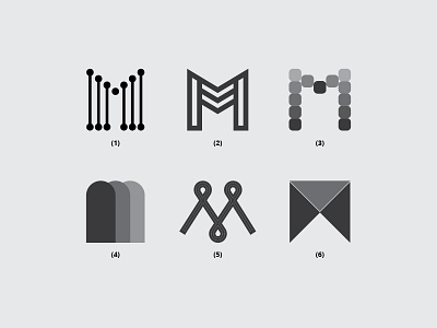 Letter M animal branding creative design dribbble flat font icon illustration lettering logo m minimal monogram typography