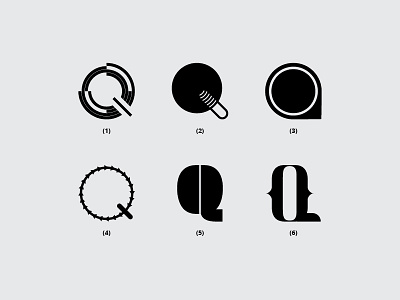 Letter Q branding creative design dribbble flat font icon illustration lettering logo minimal monogram typography vector