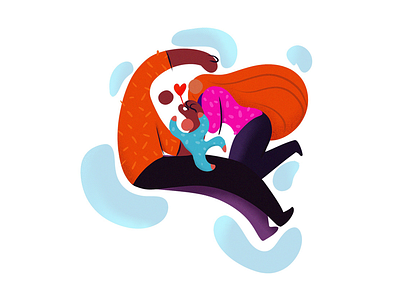 Valentine art character characterdesign concept cute design doodle flat fun illustration