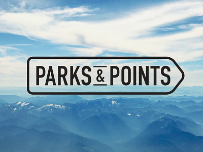 Parks & Points branding branding design idenity logo