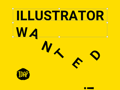 Illustrator wanted artists career hire idap illustration illustrator jobs one page web