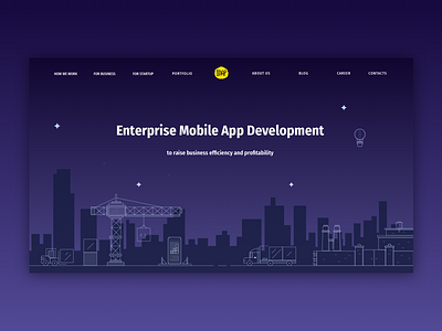 Enterprise Mobile App Development approach business data efficiency idap industry landing platform security web