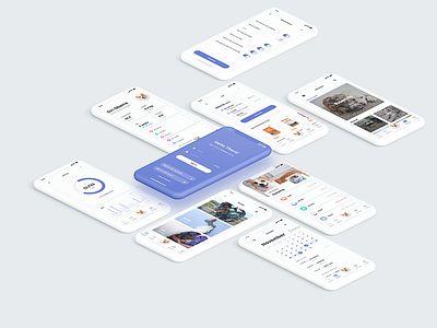Pets Care Mobile App Concept