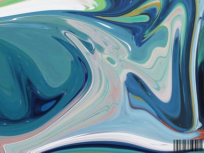 Fluid Abstract Blue Sky design graphic design illustration