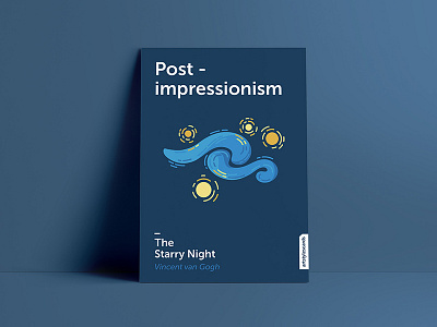 Minimalistic postcard - Post Impressionism