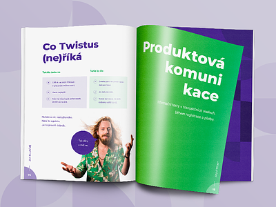 Twisto Voice book brand corporate guidelines identity manual style system