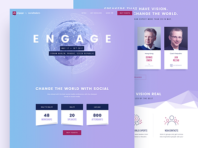 Engage 2017 - Homepage