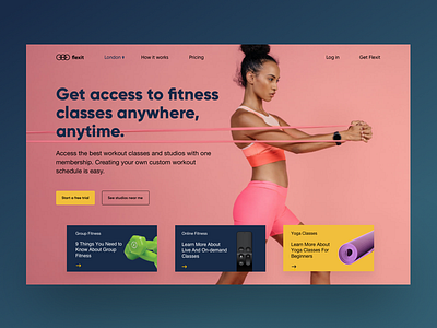 Fitness startup (new) adobe xd creative design fitness sketch startup ui ux web web design website