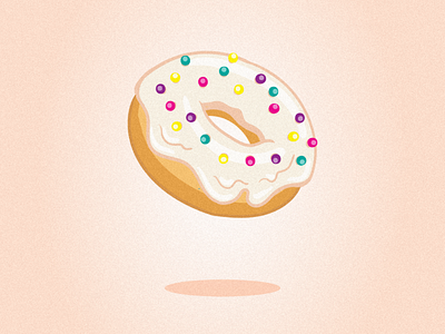 Creamy Donut candy colors cream creamy donut donuts drawing glazed graphic design illustration sweet sweets