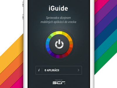 iGuide app interface