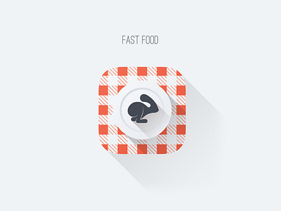 Fast food food icon illustrator ios ios icon rabbit