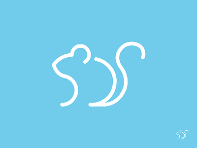 Mouse illustrator logo mouse