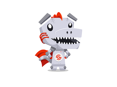Groktor Mascot branding design flat illustrator mascot mascot character mascot design