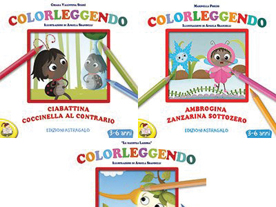 Colorleggendo children book colorleggendo illustrations