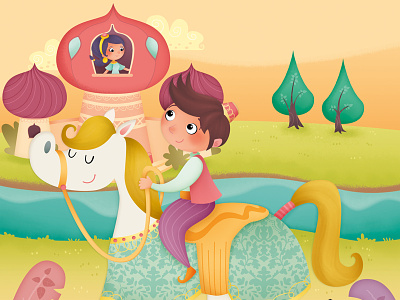 La Principessa di Cristallo childrens book childrens illustration fairytale kids picture book