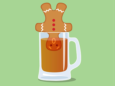 Ginger Beer Man illustration