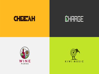 4 Logo Pack 2 3d animation branding graphic design logo motion graphics ui