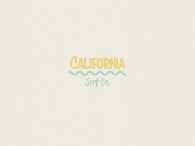 California Surf Co. - Logo and Branding Pack branding cali california californiaclothing design illustrator logo logo design logo designs logodesign logomark logos logotype ocean surf surf brand surfboard surfing vector water