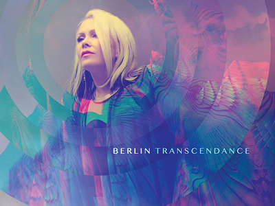 Berlin - Transcendance album album art band bandmerch poster poster design purple texture