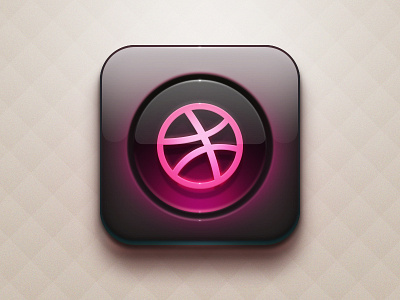 Dribbble Button