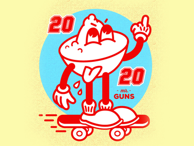 Boo for 2020 by MisterGuns on Dribbble