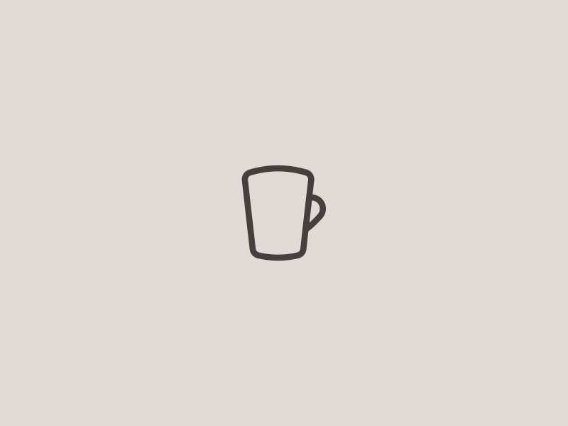 Coffee Mug Loading Spinner Web Icon Stock Photo 1251571987