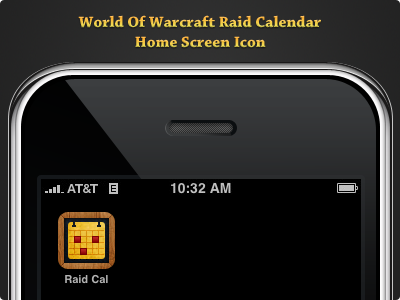 WoW Raid Calendar Icon