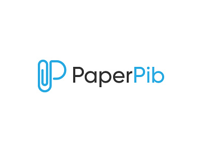 Paper app branding design graphic design identity deign letter logo logo design minimalist logo office paper vector
