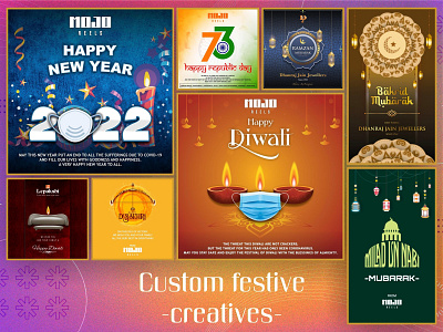 Festive Creatives advertising branding custom graphics design facebook posts festivals festive creatives graphic design ig posts illustration instagram grids instagram posts product design social media creatives social media grids social media posts social media stories story creatives ui website