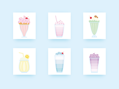 Milkshake icon 奶昔图标 icon、ui