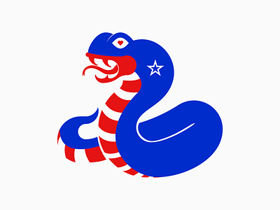 American Cobra america cobra snake stripes tattoo usa