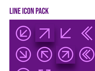 Icon: Arrow icon icon design illustration inspiration line icon ui