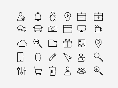 Line Icon branding emoji graphic design icon icon design iconography web icon