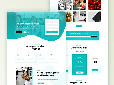 Agency Landing Page